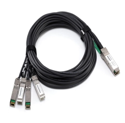 [Dell] 델 Networking 40GbE (QSFP+) to 4x10GbE SFP+ Passive Copper Breakout Cable  1M
