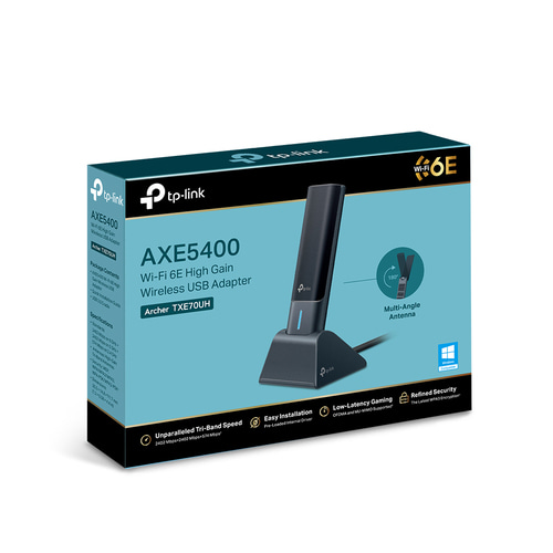 [TP-Link] 티피링크 Archer TXE70UH AXE5400 하이 게인 무선 USB 3.0 랜카드