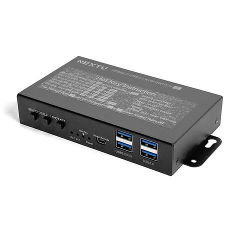 [NEXTU] 넥스트유 NEXT-7202KVM-4K 2:1 USB2.0 HDMI KVM스위치 선택기