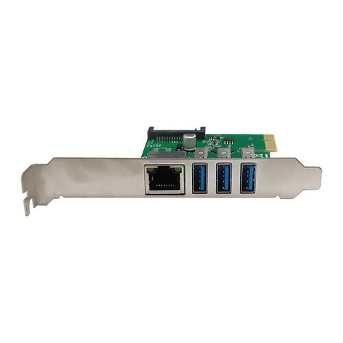 [NEXTU] 넥스트유 NEXT-409LU3 기가랜+USB3.0 3포트 PCIe 확장카드