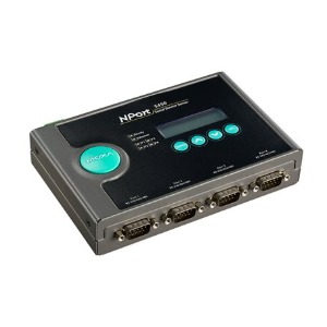 [MOXA] NPort 5450I 4-port RS-232/422/485 시리얼 디바이스 서버 | 전원아답터 별매