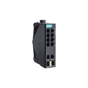 [MOXA] EDS-2010-ML-T-2GTXSFP 8포트 비관리용 산업용 스위치 Ethernet switch