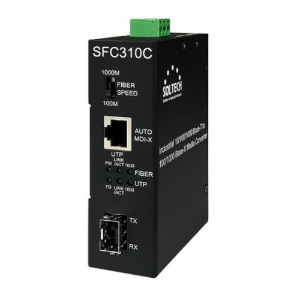[SOLTECH] 솔텍  SFC310C LAN 1포트 SFP 1포트 산업용 광컨버터