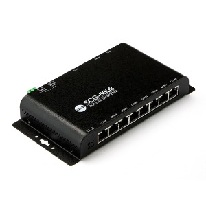 ezTCP/LAN SCG-5608 산업용 8포트 시리얼 컨버터