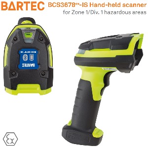 [BARTEC] 바텍 BCS3678ex-IS Hand-held scanner 블루투스 방폭바코드리더기 zone1